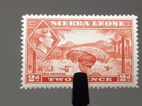 Gilbert and Ellice Islands Stamp George VI 1941 2 Penny Rice Harvesting
