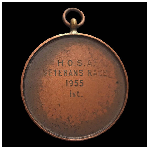 1955 Vintage H.O.S.A Veterans Race Medal British