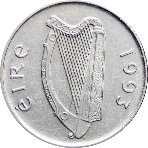 1993 Ireland 5 Pingin Coin (small type)