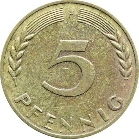 1950 5 Pfennig Germany - Federal Republic Coin