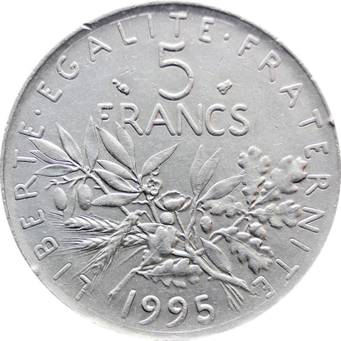 1995 5 Francs France Coin