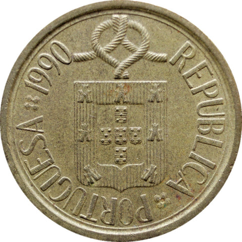 1990 10 Escudos Portugal Coin