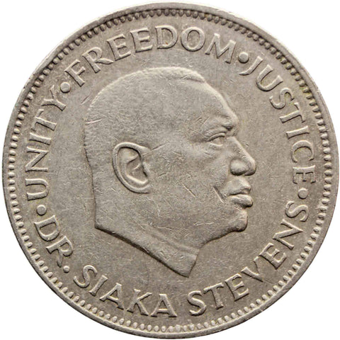 1984 Sierra Leone 20 Cents Coin Dr. Siaka Stevens