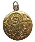 Vintage Pendant Medallion St Christopher Religion