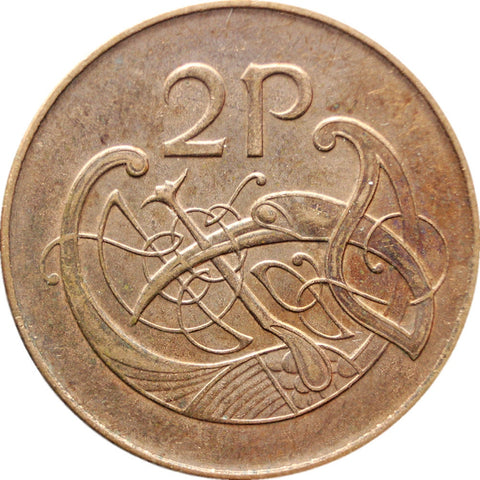 1995 2 Pingin Ireland Coin