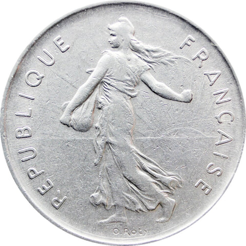 1970 France 5 Francs Coin
