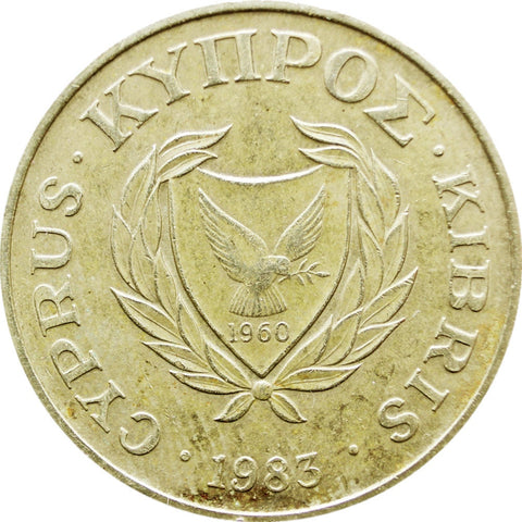 1983 10 Cent Cyprus Coin