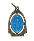 Vintage Medallion of Our Lady of Graces Virgin Mary