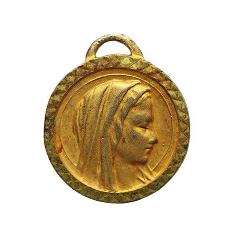 Religion Medallion St. Mary Vintage