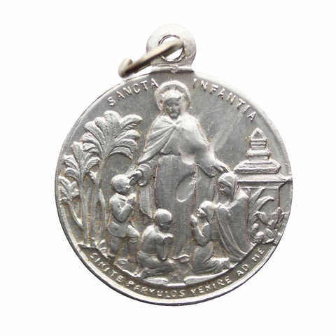 Saint Mary Religious Medallion Vintage