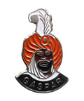 Three Kings Caspar Pin Badge Christian Vintage