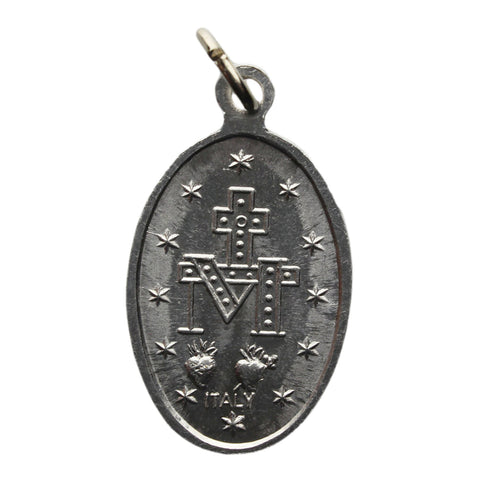Vintage Medallion Pendant Religious Our Mary
