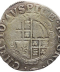 England 1636 – 1638 Shilling Charles I Coin Tun mintmark Silver Hammered House of Stuart Group D Type 3a