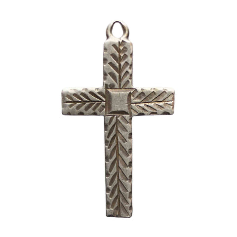 Crucifix Pendant Silver 925 Cross Vintage