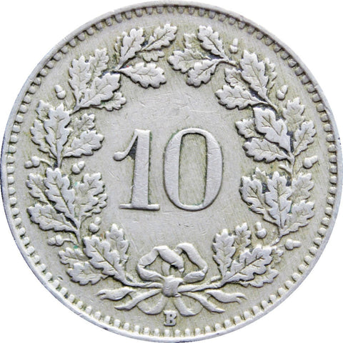 1944 10 Rappen Switzerland Coin