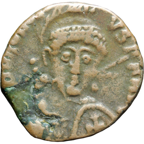 384 - 423 A.D Western Roman Empire Honorius AE4 Rare Coin Antioch Mint