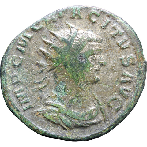 275 - 276 A.D. Roman Empire Tacitus Antoninianus Coin Antioch Mint