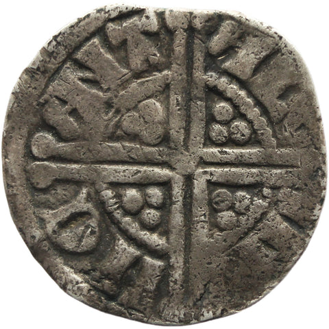 1251 – 1272 Henry III Long Cross Type One Penny England Silver Coin Canterbury