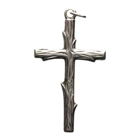 Vintage Religion Crucifix Pendant Cross Sterling Silver
