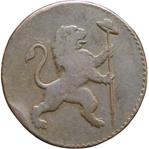 1790 2 Liards 2 Oorden Coin Austrian Netherlands Brussels Mint