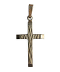 Vintage Cross Pendant Sterling Silver