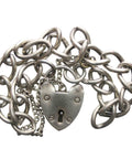 Bracelet with Lock Silver 925 Vintage