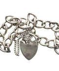 Bracelet with Lock Silver 925 Vintage