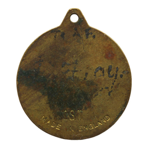 St Cristopher Vintage Medallion Pendant