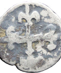 1250 - 1259 Flandern Brügge Petit denier or Maille Silver Medieval Coin