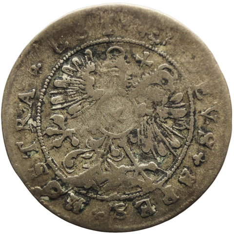 1658 4 Kreuzer 1 Batzen Swiss cantons City of Schaffhausen Coin