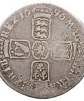 1696 Shilling William III Great Britain Coin Silver Error GVLIELMVSS