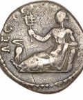 130-133 AD Roman Empire Coin Hadrian Denarius AEGYPTOS Egypt Silver