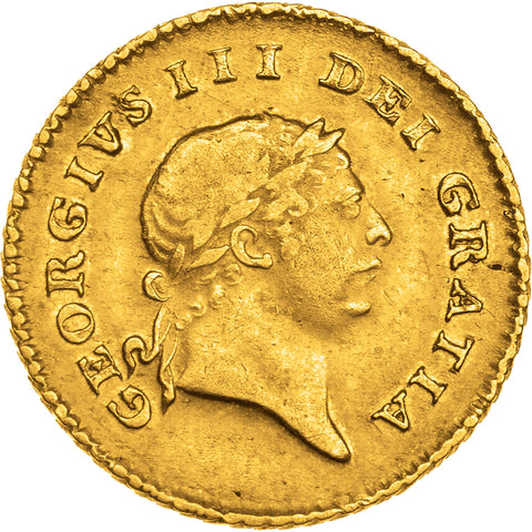 1810 1/3 Guinea George III Coin Gold UK
