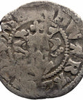 Rare Error TAS TAS Edward I 1279 - 1307 One Penny Canterbury Mint England Coin Silver