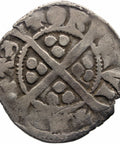 Rare Error TAS TAS Edward I 1279 - 1307 One Penny Canterbury Mint England Coin Silver
