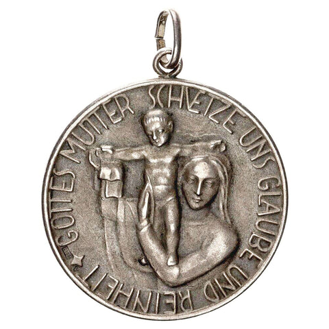 Vintage Switzerland Silver Medal Bruder Klaus
