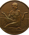 1930 Switzerland Medal for opening of Lorraine Bridge in Bern Paul Burkhard