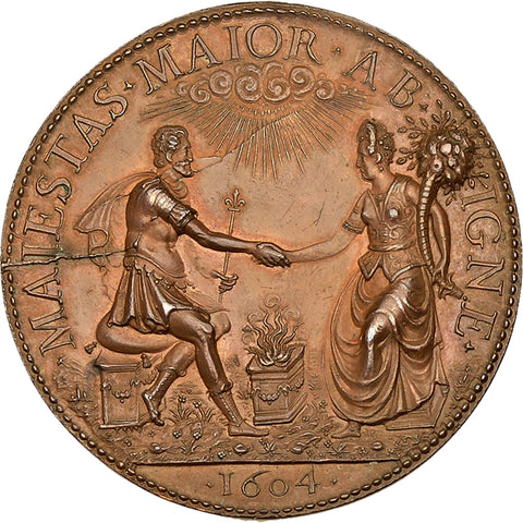Vintage France - Henri IV and Marie de Medici Medal Restrike