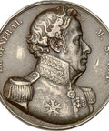 1825 France Commemorative Medal General Maximilien Sébastien Foy