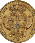 1833 Antique Portugal Medal Queen Dona Maria II Medallist Barre