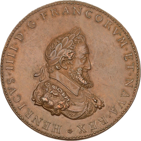 Vintage France - Henri IV and Marie de Medici Medal Restrike