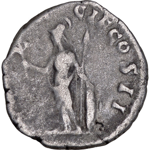193-195 A.D Roman Empire Denarius Clodius Albinus Coin Silver