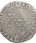 1625 Sixpence Charles I Coin England Silver Lis Mintmark 1st bust group A