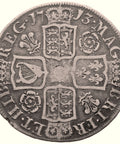 1713 Half Crown Anne Coin UK Silver
