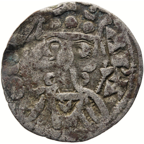 1213 - 1276 Denier Kingdom of Aragon James I Spain Coin Silver