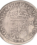 1650 1 mark Sweden Coin Queen Christina Silver