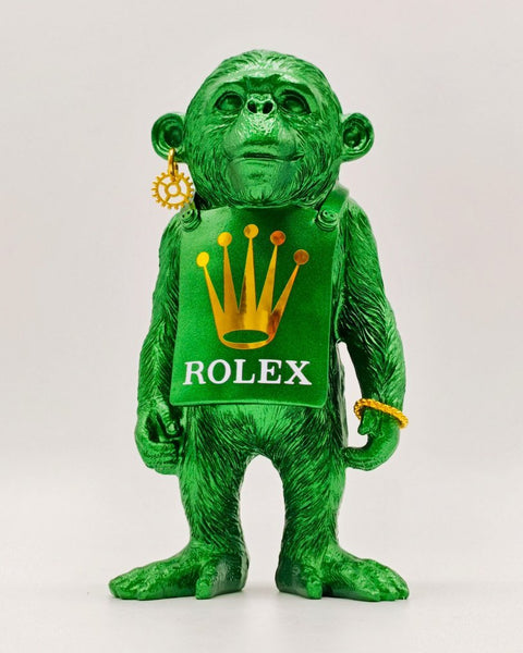 AMA (1985) x Banksy x Rolex - Custom series - " Rolex Chimp " - ZipZappa