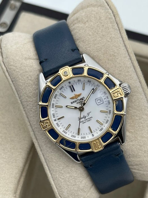Breitling - Lady J Class - "NO RESERVE PRICE" - D52065 - Women - 1990-1999 - ZipZappa