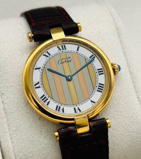 Cartier - MUST de CARTIER Ronde Trinity Vermeil - 590003 - Women - 1980-1989 - ZipZappa