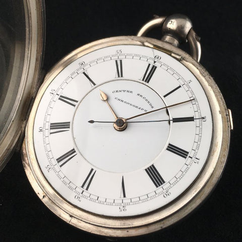 Doctors Centre seconds Chronograph - Heavy Fusee Pocket watch - Men - 1899 - ZipZappa